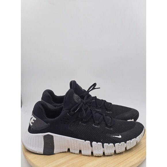 Nike Free Metcon 4 'Black White' CT3886-010 Men's Training Running Shoes Size 15 - Picture 1 of 10